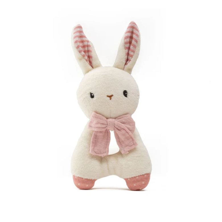 Pink Rabbit Rattle by Jumini