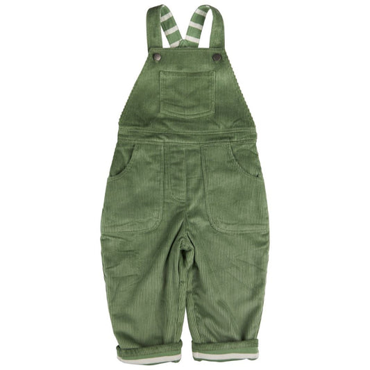 Green Cord Dungarees by Pigeon Organics