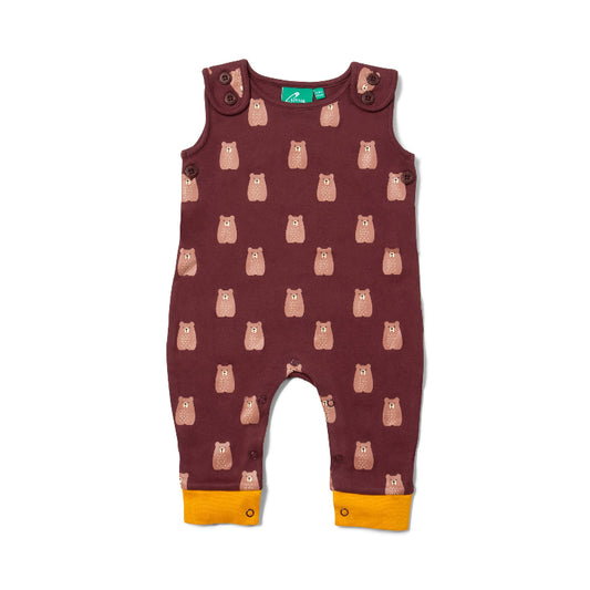 Brown Bears Everyday Dungarees by Little Green Radicals