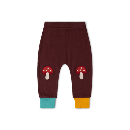 Toadstool Knee Patch Joggers by Little Green Radicals
