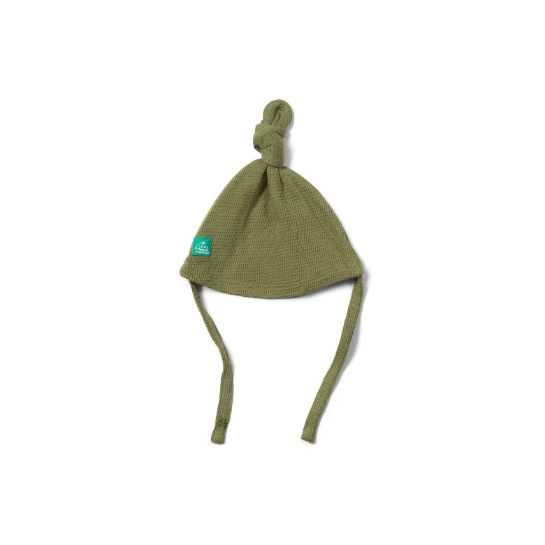 Chive Waffle Tie Hat by Little Green Radicals