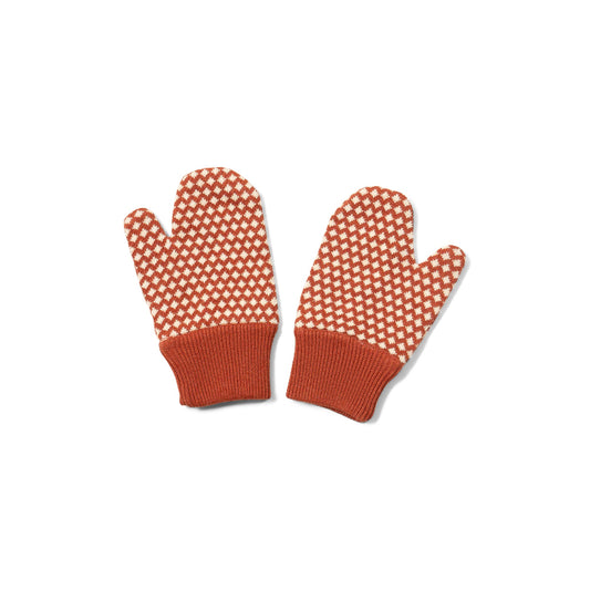 Diamond Knitted Mittens by Little Green Radicals