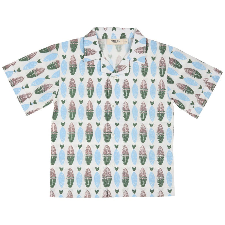 Surfboard Summer Shirt by Pigeon Organics