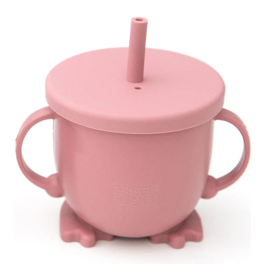 Mulberry Silicone Sippy Cup by Green Island