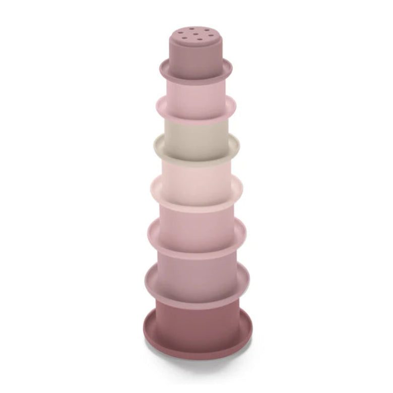 Pink Stacking Cups by Jumini Baby