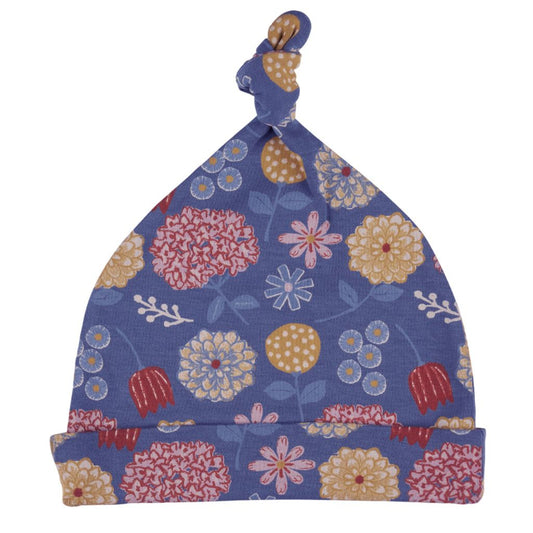 Winter Bloom Knotted Hat by Pigeon Organics