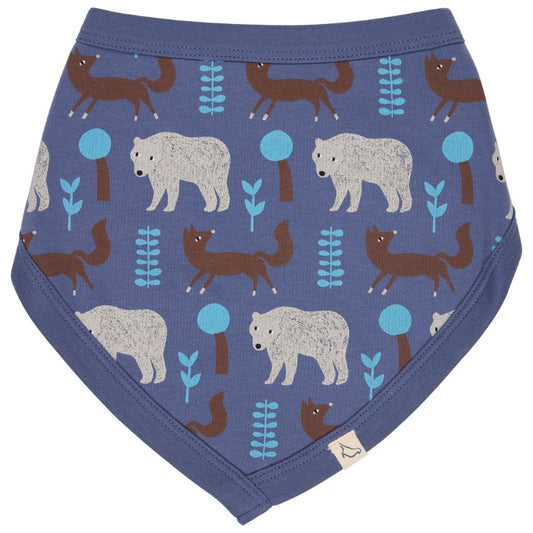 Bear And Fox Bib by Pigeon Organics
