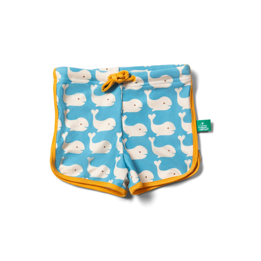 Blue Whales Recycled Swim Shorts By Little Green Radicles