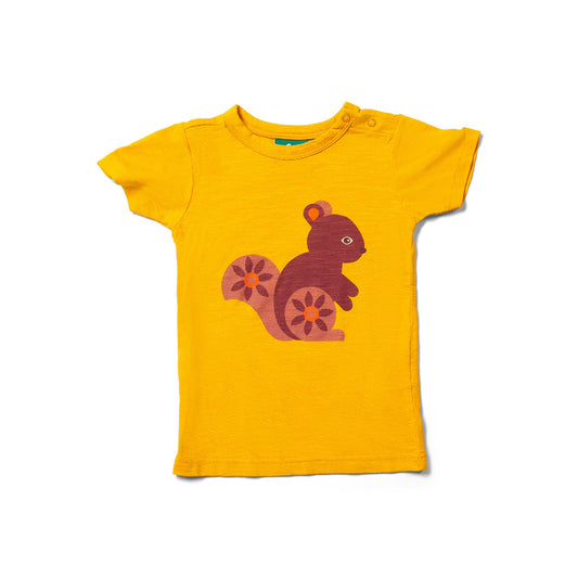 Golden Squirrel T Shirt by Little Green Radicals