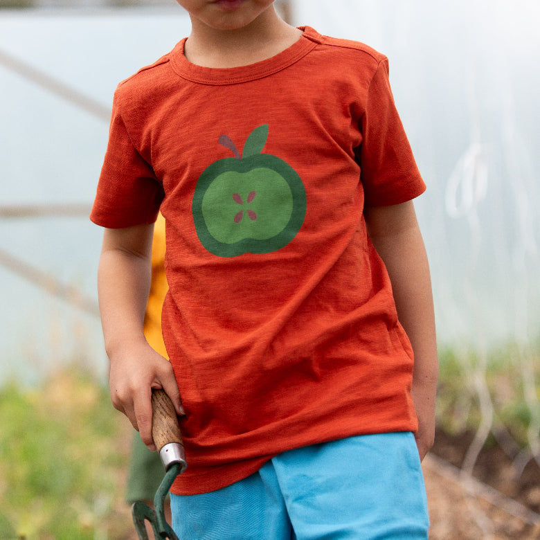 Apple A Day T Shirt by Little Green Radicals