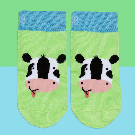 Bailey the Cow Socks by Blade & Rose