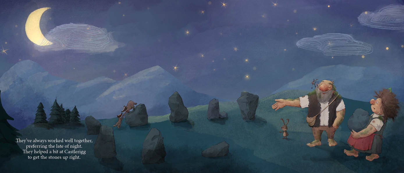 The Grunts - A Lake District Tale by Puddlebrush books