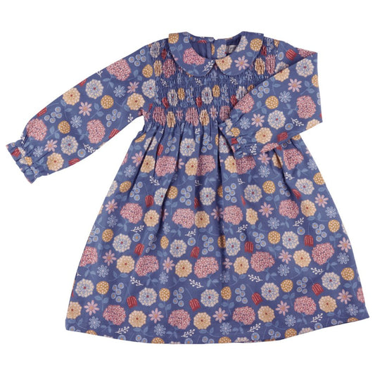 Winter Bloom Smock Dress by Pigeon Organics