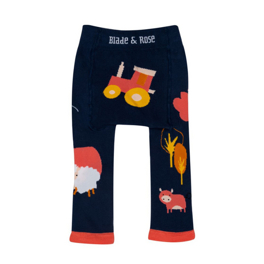 Meadow Farmyard Leggings by Blade & Rose