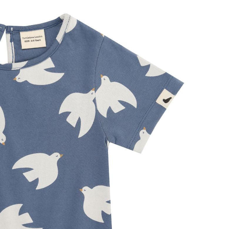 Seagull T-shirt Dress by Turtledove London