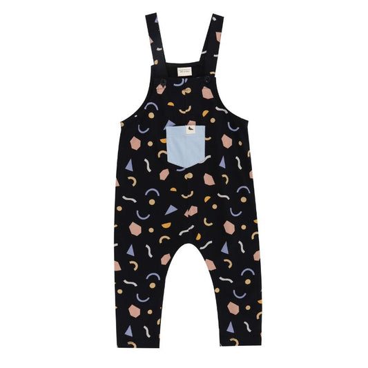 Abstract Print Dungarees by Turtledove London