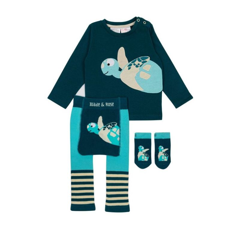 WWF Sea Turtle Socks by Blade & Rose