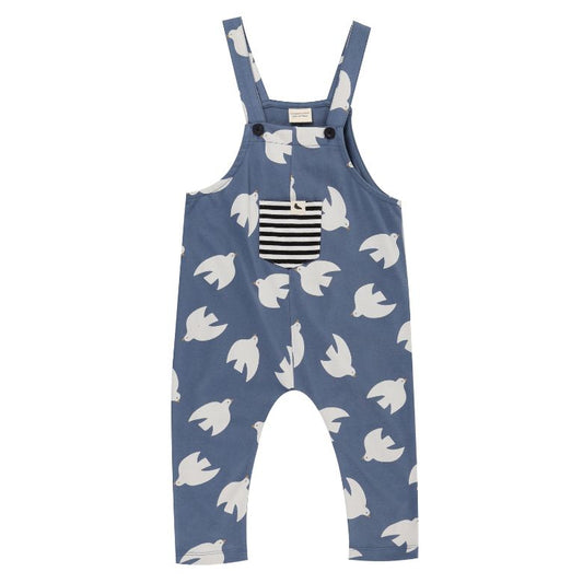 Seagull Easy Fit Dungarees by Turtledove London