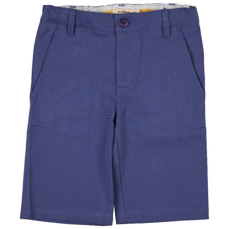 Dusty Blue Chino Shorts by Pigeon Organics