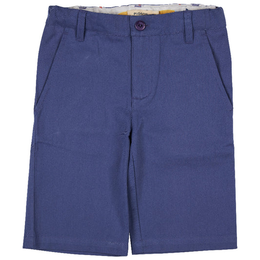 Dusty Blue Chino Shorts by Pigeon Organics