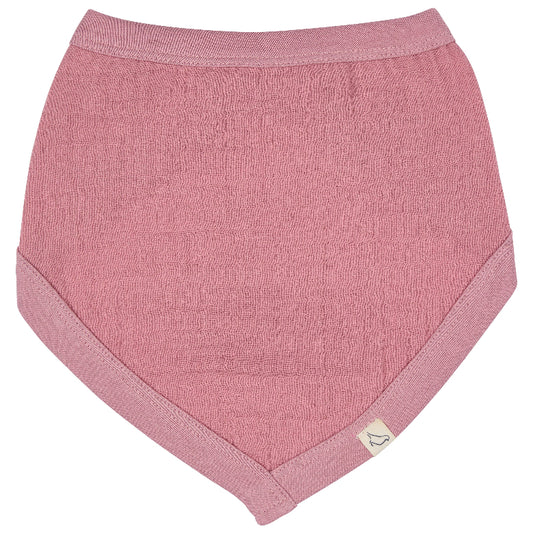 Pink Muslin Bib by Pigeon Organics