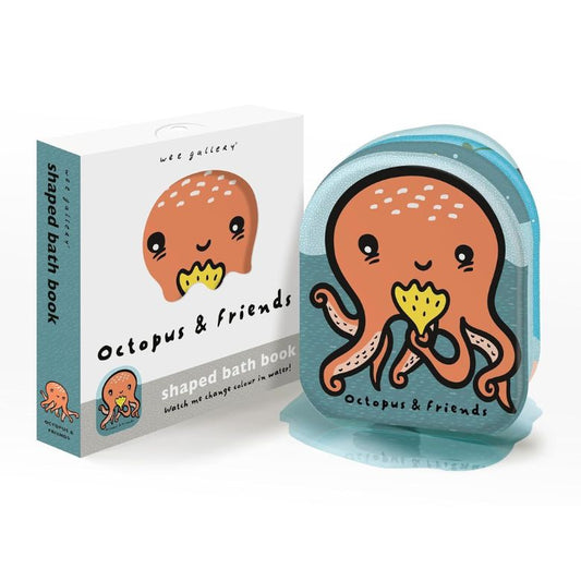 Octopus and Friends Bath Book by Wee Gallery
