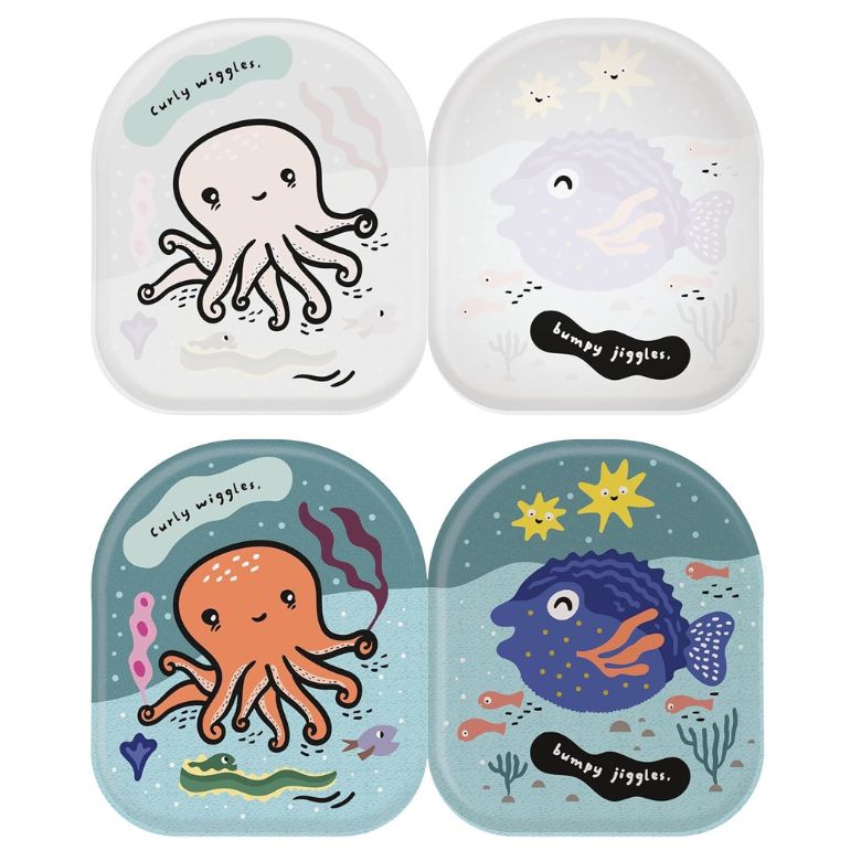 Octopus and Friends Bath Book by Wee Gallery