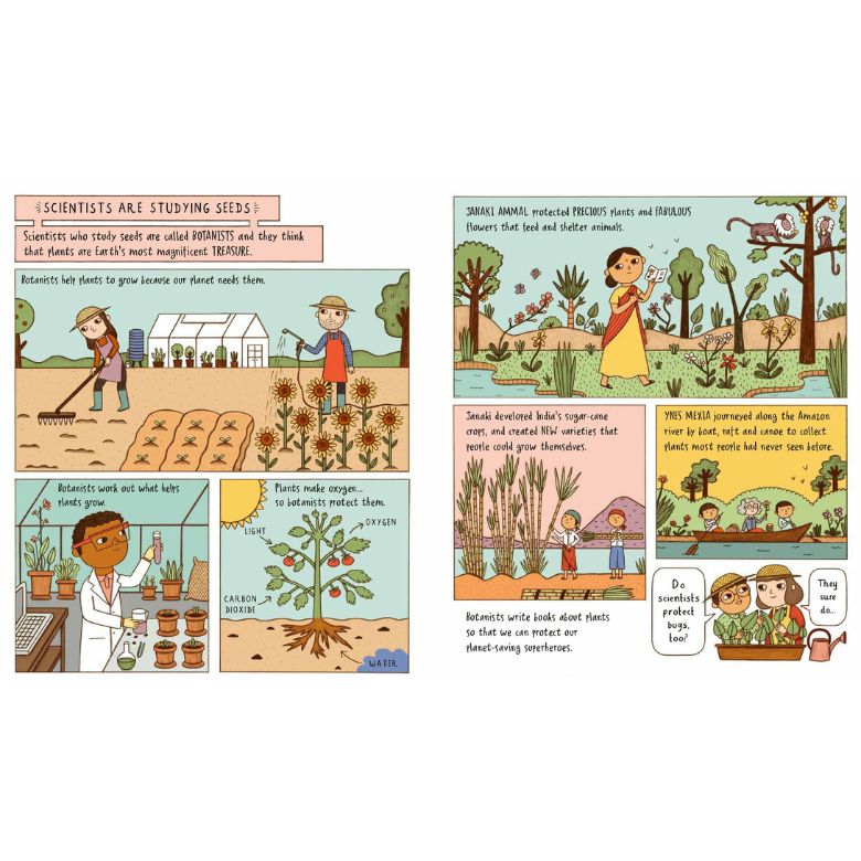 Scientists Are Saving Our World Book by Magic Cat