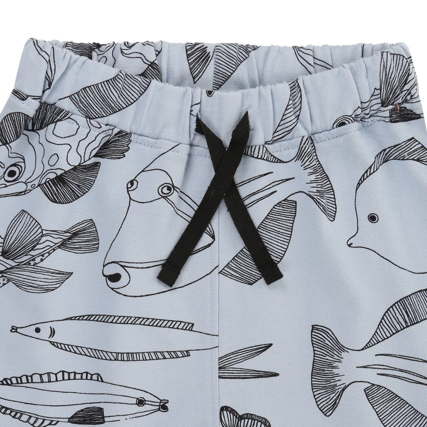 Fish Print Shorts by Turtledove London