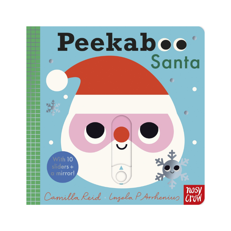 Peekaboo Santa (Board Book)