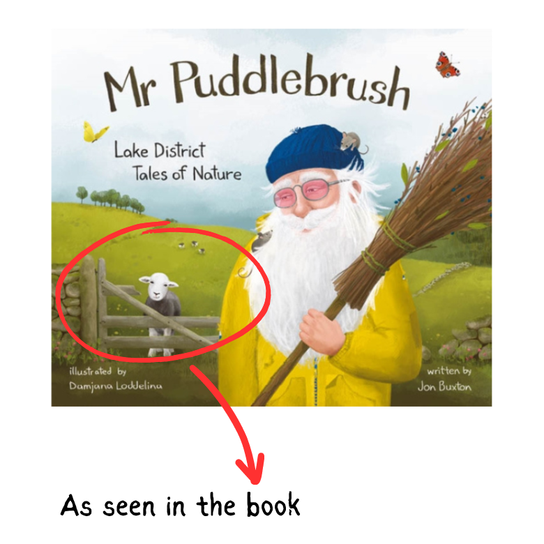 Herdwick Sheep Soft Toy - Mr Puddlebrush