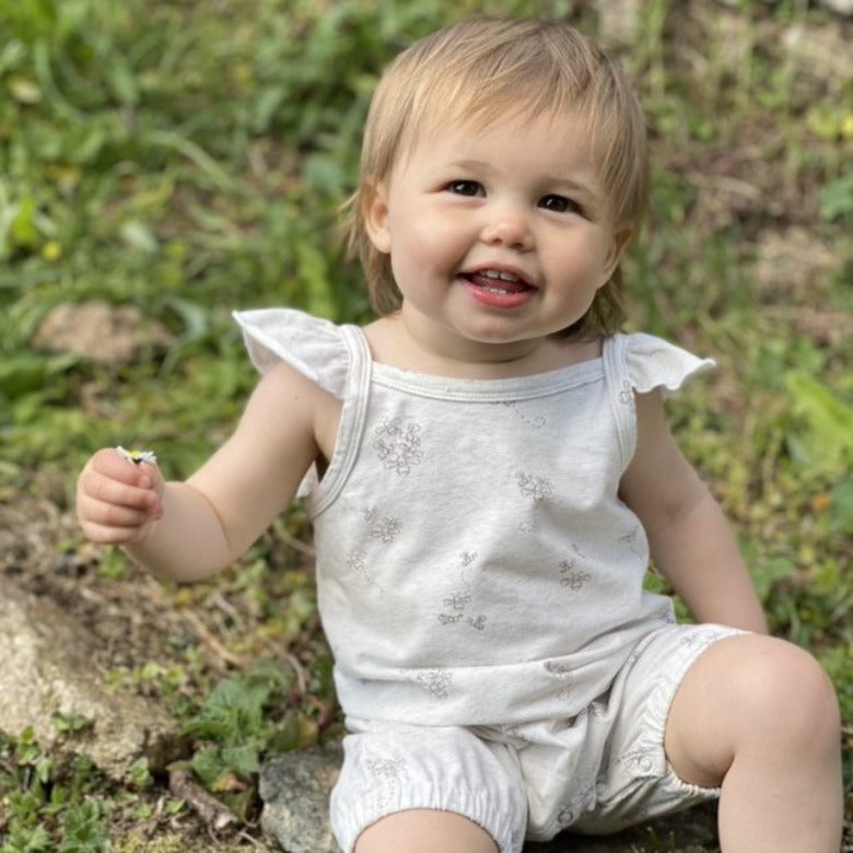 Cream Bees 'Tegen' Summer Romper by Ettie + H