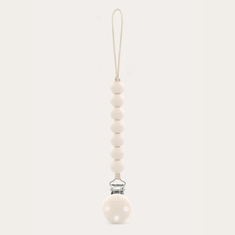 Latte Dummy Clip by Stork Baby