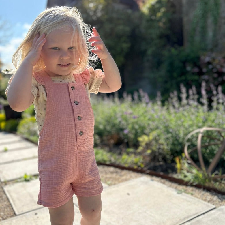 Pink Shortie Romper by Ettie + H