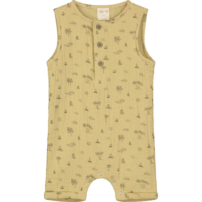 'Arlo' Sand Islands Romper by Ettie + H