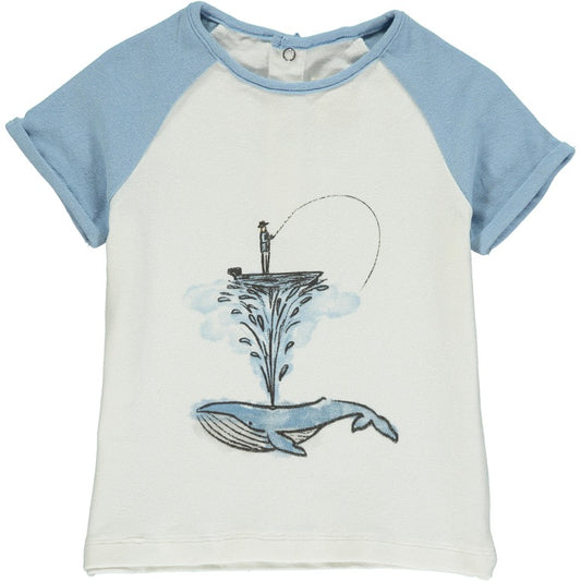 Short sleeve Whale Top by Ettie + H