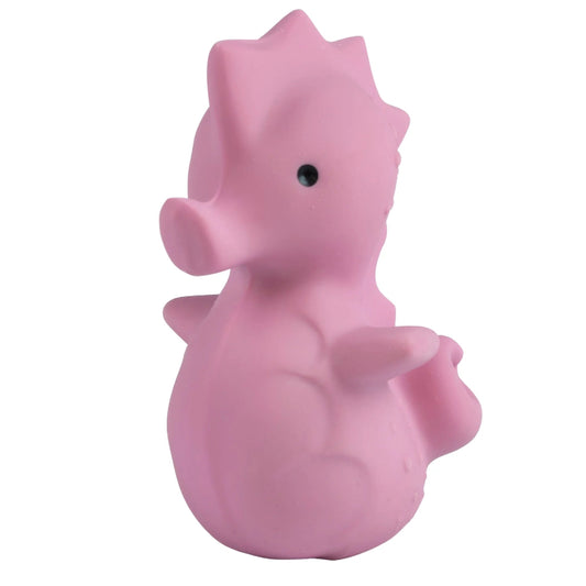 Seahorse - Organic Baby Teether Rattle & Bath Toy by TIKIRI