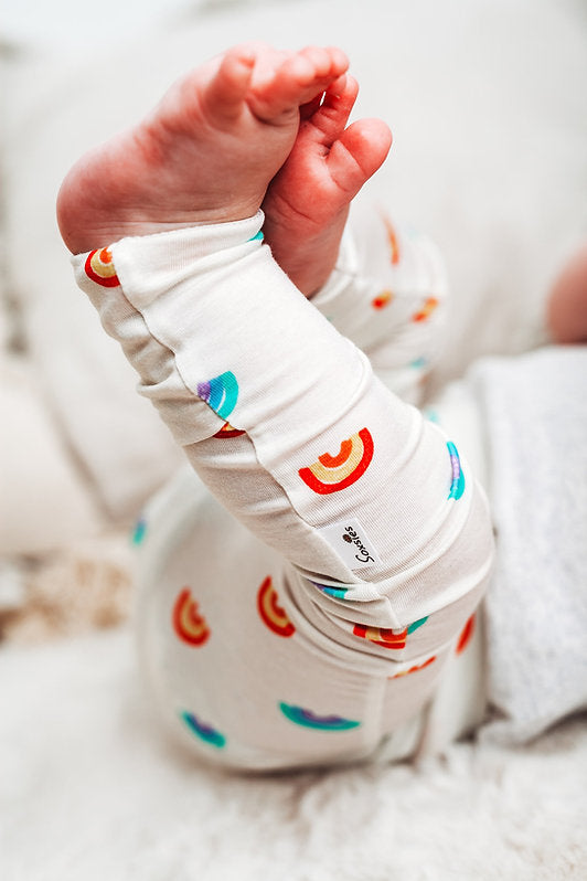 Rainbow Baby Leggings by Soxsies