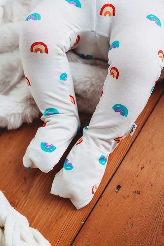 Rainbow Baby Leggings by Soxsies