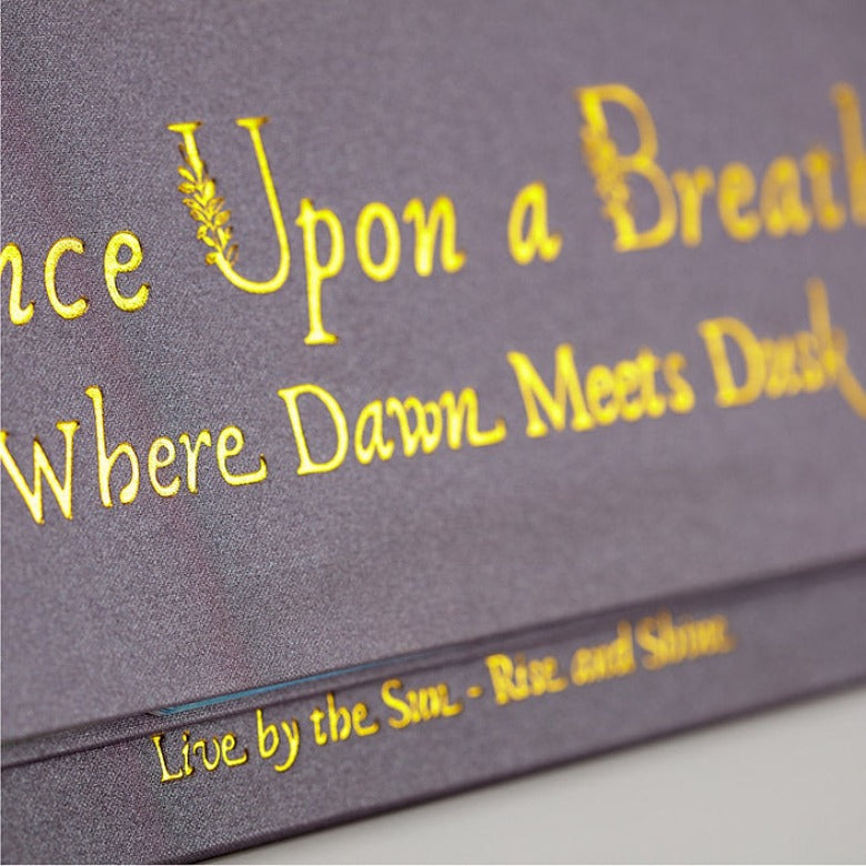 Once Upon a Breath...Where Dawn Meets Dusk Adult Meditation Chart by Flip & Flow