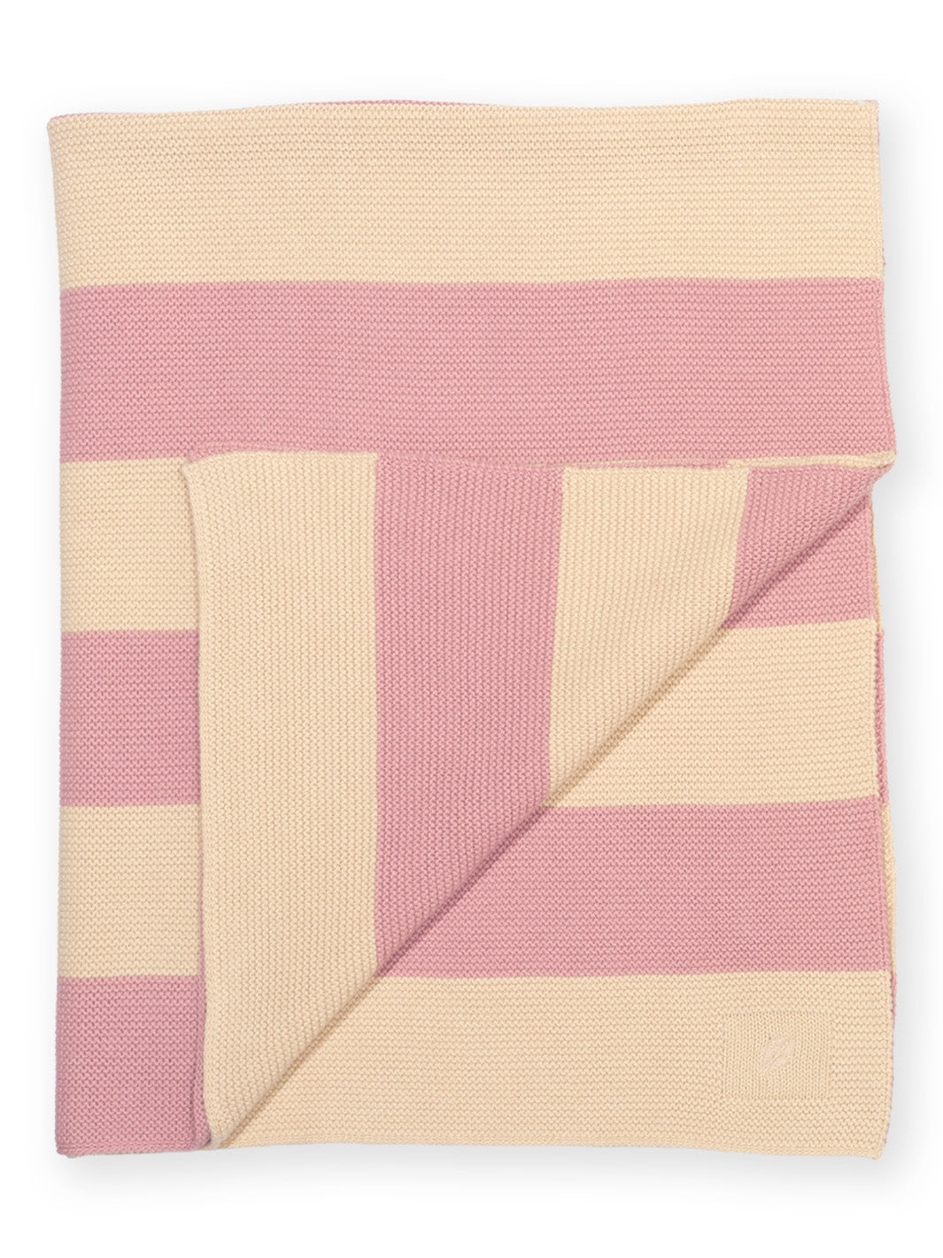 Cabana Stripe Blanket Cloudy Pink by Kite Clothing