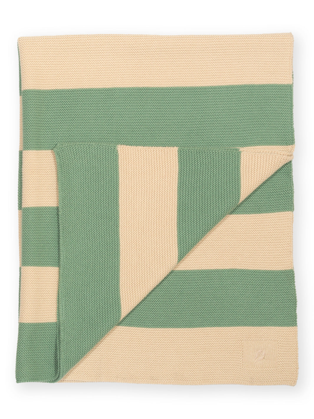 Cabana Stripe Blanket Seafoam by Kite Clothing