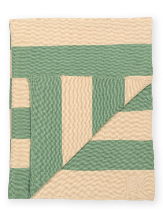 Cabana Stripe Blanket Seafoam by Kite Clothing