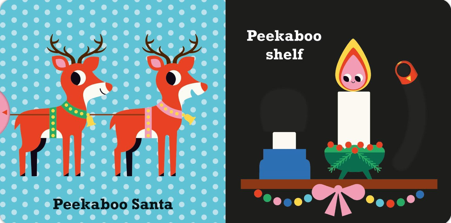 Peekaboo Santa (Board Book)
