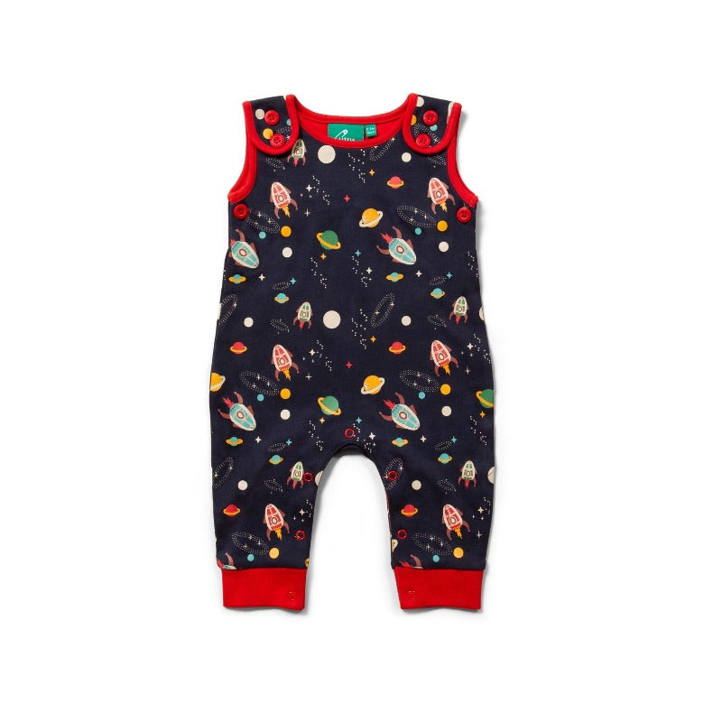 Outer Space Everyday Dungarees by Little Green Radicals