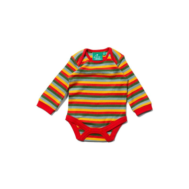 Rainbow Drop Organic Bodysuit Set by Little Green Radicals