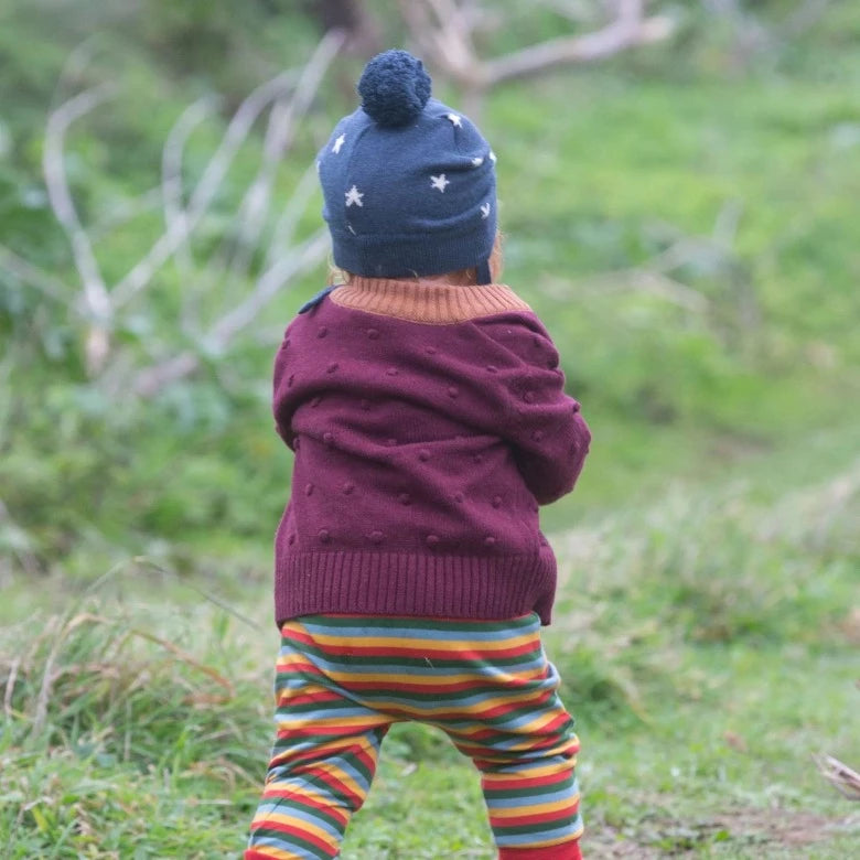 Rainbow Knee Patch Joggers by Little Green Radicals