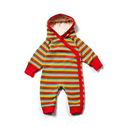 Rainbow Drop Reversible Snug As A Bug Suit by Little Green Radicals