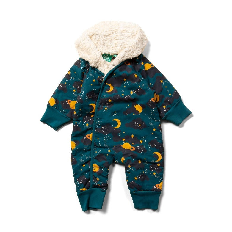 Saturn Nights Sherpa Lined Snowsuit by Little Green Radicals