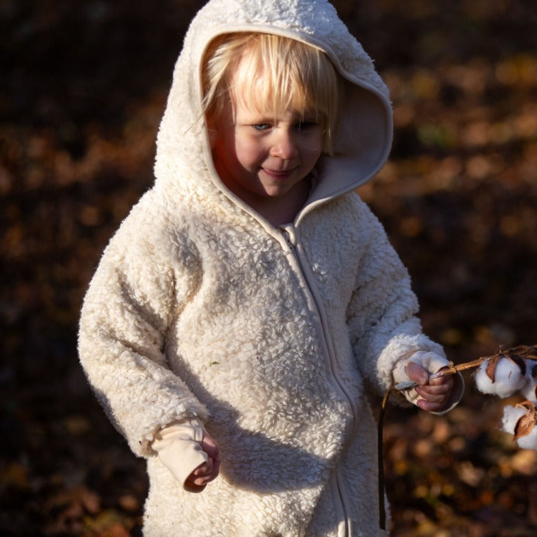 Cosy Sherpa Fleece Hooded Suit by Little Green Radicals